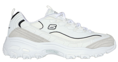 Кроссовки женские Skechers D'Lites белый 150231-WBK