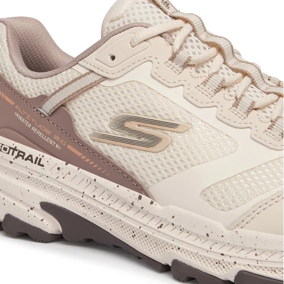 Кроссовки женские Skechers Go Run Trail Altitude 2.0 - Ravine бежевый 129525-NTTP