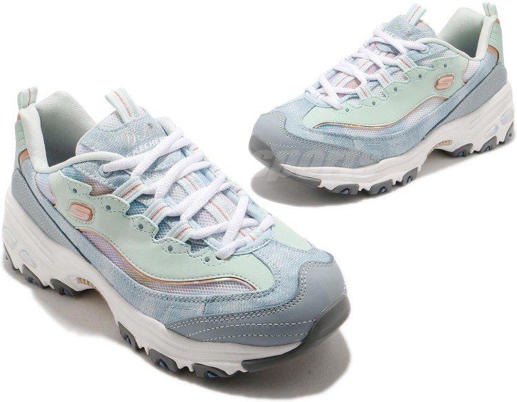 Skechers d'lites on sale cyan