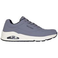 Кроссовки мужские Skechers UNO - STAND ON AIR серый/черный 52458-CCBK