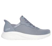 Кроссовки мужские Skechers Slip-ins: BOBS Sport Squad Chaos серый/белый 118300-GRY