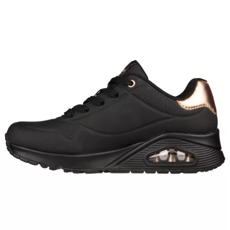 Кроссовки женские Skechers Uno - Golden Air черный 177094-BBK