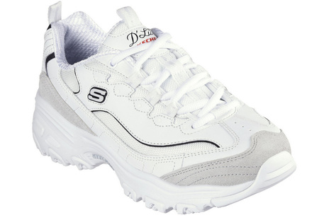 Кроссовки женские Skechers D'Lites белый 150231-WBK