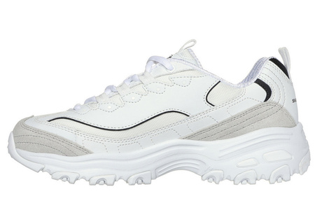 Кроссовки женские Skechers D'Lites белый 150231-WBK
