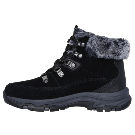 Ботинки женские Skechers TREGO - SNOW WORRIES черный 167882-BLK