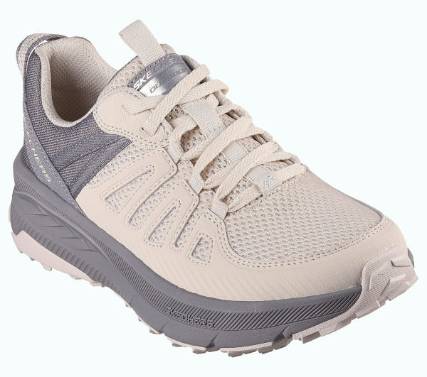 Кроссовки женские Skechers Switch Back - Cascades бежевый/серый 180162-NTGY