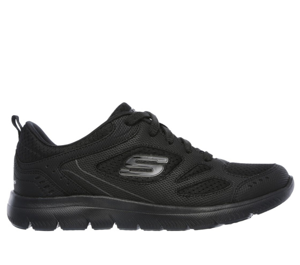 Кроссовки женские Skechers Summits Suited черный 12982-BBK
