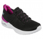 Слипоны женские Skechers SKECH-AIR DYNAMIGHT черный/фиолетовый Слипоны женские Skechers SKECH-AIR DYNAMIGHT черный/фиолетовый