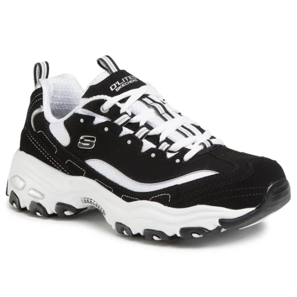 Кроссовки мужские SKECHERS D'Lites черный/белый 52675-BKW