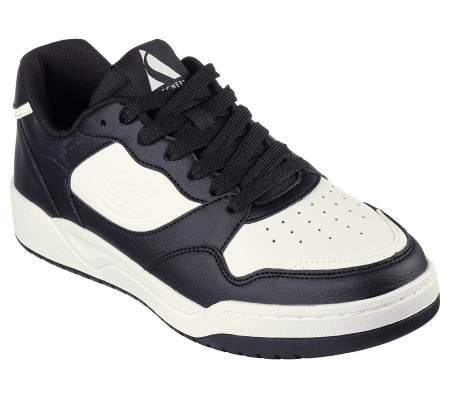 Кроссовки мужские Skechers Koopa Volley Low Varsity черный/белый 183240-BKW