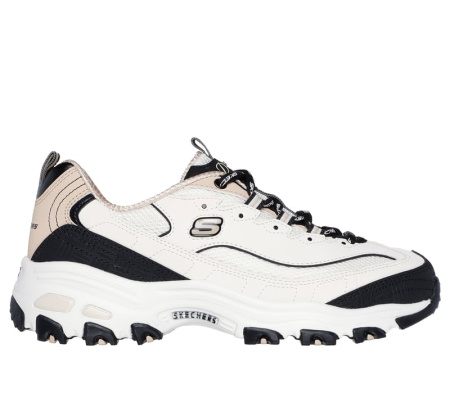 Кроссовки женские Skechers D'Lites - Retro Rewind белый 150536-NTBK