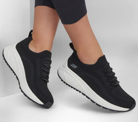 Кроссовки женские Skechers Bobs Sport Sparrow 2.0 Allegiance Crew черный 117027-BLK