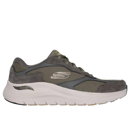 Кроссовки мужские Skechers Arch Fit 2.0 - The Keep оливковый 232702-OLV