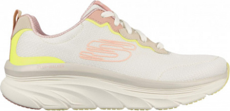 Кроссовки женские Skechers D'LUX WALKER белый/розовый Кроссовки женские Skechers D'LUX WALKER белый/розовый