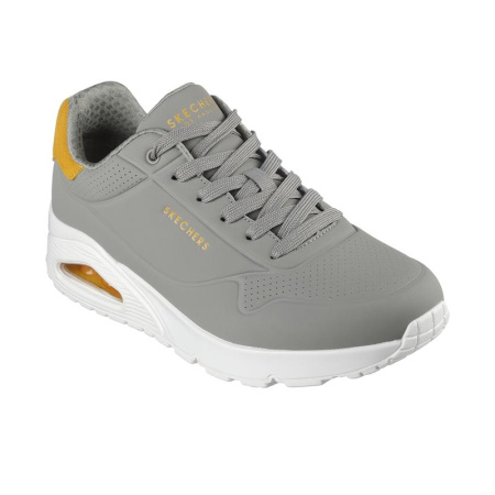 Кроссовки мужские Skechers Uno - Suited On Air серый 183004-GRYL