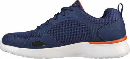 Кроссовки мужские Skechers SKECH-AIR DYNAMIGHT синий\оранжевый Кроссовки мужские Skechers SKECH-AIR DYNAMIGHT синий\оранжевый