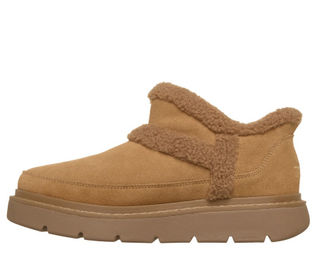 Ботинки женские Skechers Slip-ins BOBS Keepsakes Lite – Winter Snug коричневый 114895-CSNT