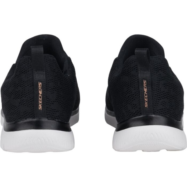 Кроссовки женские Skechers Summits Leopard Spot черный 149037-BKRG