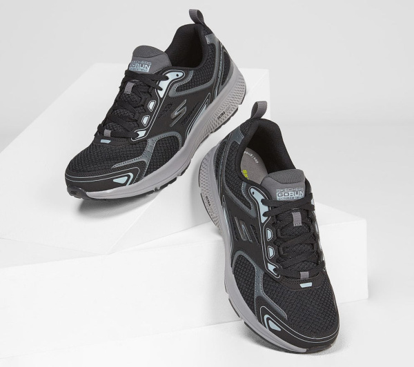 Кроссовки мужские Skechers Go Run Consistent черный 220034-BKGY