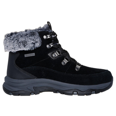 Ботинки женские Skechers TREGO - SNOW WORRIES черный 167882-BLK