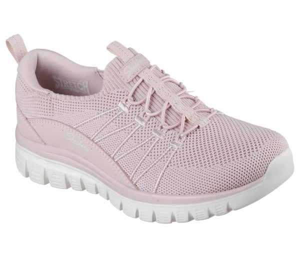 Кроссовки женские Skechers Graceful Picture Perfect розовый 100702-BLSH