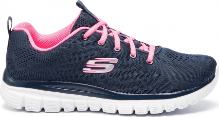 Кроссовки женские для фитнеса Skechers GRACEFUL синий/розовый Кроссовки женские для фитнеса Skechers GRACEFUL синий/розовый