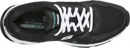 Кроссовки мужские Skechers STAMINA V2 Men's sport shoes черный/зеленый Кроссовки мужские Skechers STAMINA V2 Men's sport shoes черный/зеленый