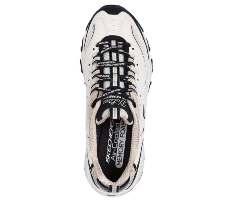 Кроссовки женские Skechers D'Lites - Retro Rewind белый 150536-NTBK