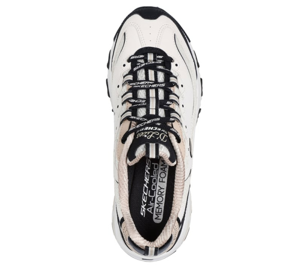 Кроссовки женские Skechers D'Lites - Retro Rewind белый 150536-NTBK
