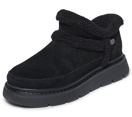 Ботинки женские Skechers Slip-ins BOBS Keepsakes Lite – Winter Snug черный 114895-BBK