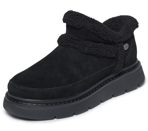 Ботинки женские Skechers Slip-ins BOBS Keepsakes Lite – Winter Snug черный 114895-BBK