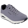Кроссовки мужские Skechers UNO - STAND ON AIR серый/черный 52458-CCBK