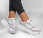 Кроссовки женские Skechers D'LUX WALKER Women's sport shoes белый/фиолетовый Кроссовки женские Skechers D'LUX WALKER Women's sport shoes белый/фиолетовый