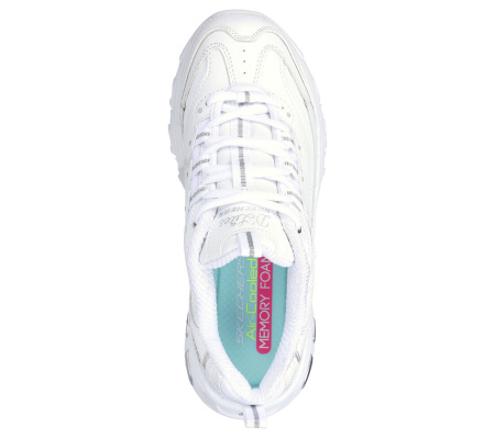 Кроссовки женские Skechers D'Lites - Fresh Start белый 11931-WSL