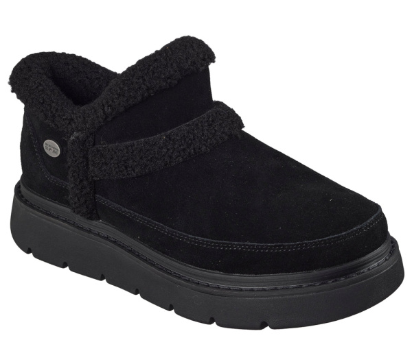 Ботинки женские Skechers Slip-ins BOBS Keepsakes Lite – Winter Snug черный 114895-BBK