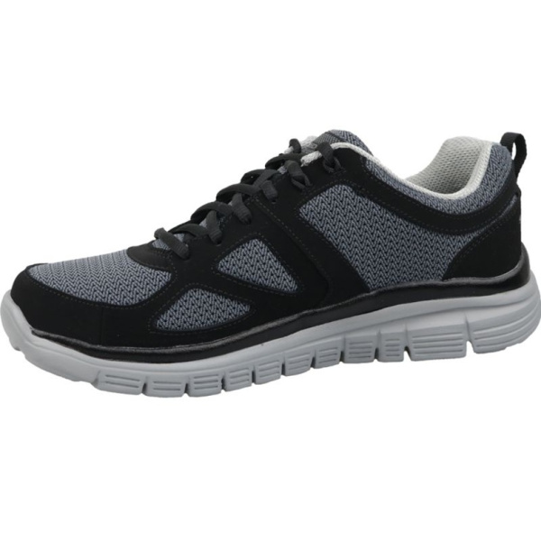 Кроссовки мужские Skechers Burns Agoura черный 52635-BKGY