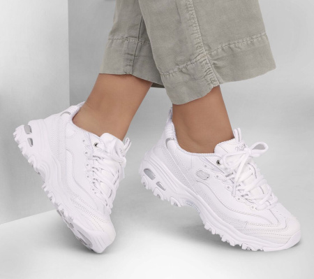 Кроссовки женские Skechers D'Lites - Fresh Start белый 11931-WSL
