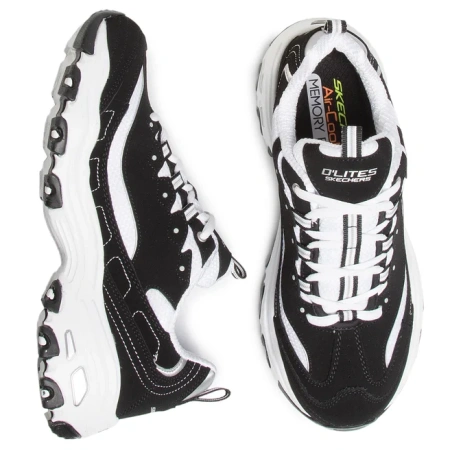 Кроссовки мужские SKECHERS D'Lites черный/белый 52675-BKW