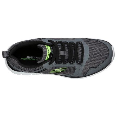 Кроссовки мужские Skechers Track - Knockhill угольный/черный 232001-CCBK