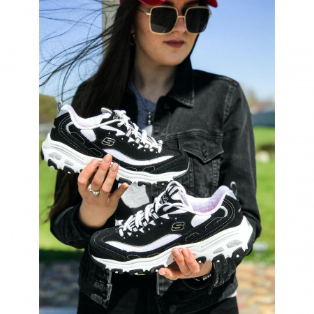 Кроссовки женские Skechers D'LITES BIGGEST FAN черный 11930-BKW