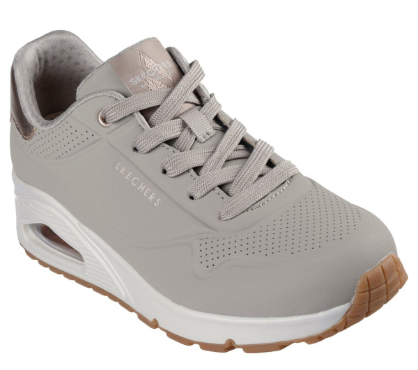 Кроссовки женские Skechers UNO - GOLDEN AIR коричневый 177094-TPE