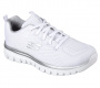 Кроссовки женские для фитнеса Skechers Graceful Get Connected белый/серебристый 12615-WSL Кроссовки женские для фитнеса Skechers Graceful Get Connected белый/серебристый 12615-WSL