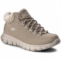 Ботинки женские утепленные SKECHERS SYNERGY- WINTER NIGHTS Women's insulated boots бежевый
