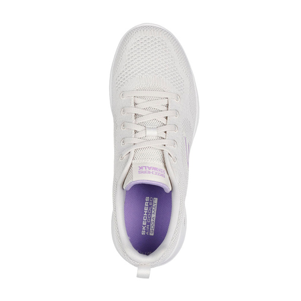 Кроссовки женские Skechers Go Walk Joy - Violet бежевый 124640-NTPR