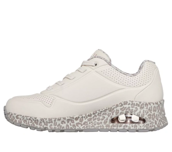 Кроссовки женские Skechers UNO - SAFARI TIME белый 155412-WHLD