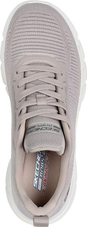 Кроссовки женские Skechers Bobs B Flex Hi - Flying Hi серый 117385-TPE