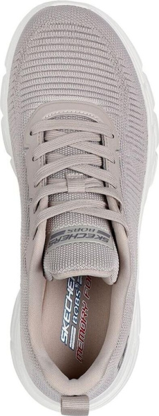 Кроссовки женские Skechers Bobs B Flex Hi - Flying Hi серый 117385-TPE