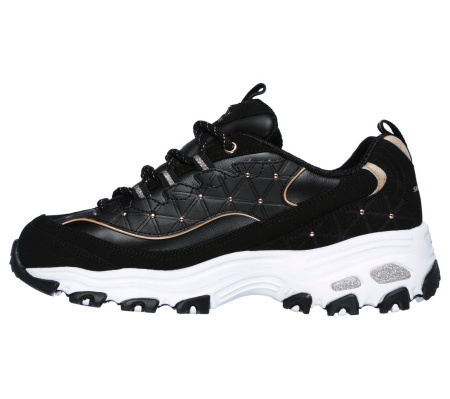 Кроссовки женские Skechers D'Lites Glamour Feels черный 13087-BKRG