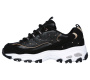 Кроссовки женские Skechers D'Lites Glamour Feels черный 13087-BKRG