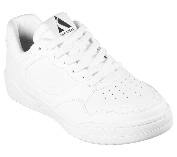 Кроссовки мужские Skechers Koopa Court - Volley Low Varsity белый 183240-WHT